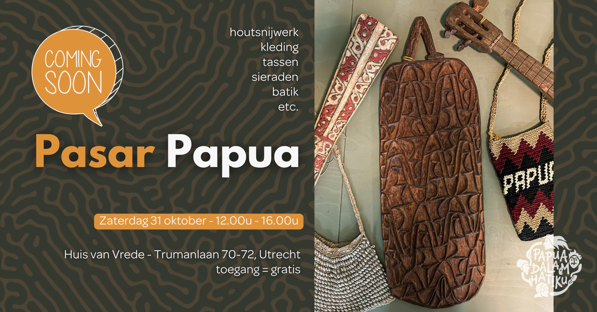 Pasar Papua | Papua dalam hatiku - initiatief van stichting Hapin