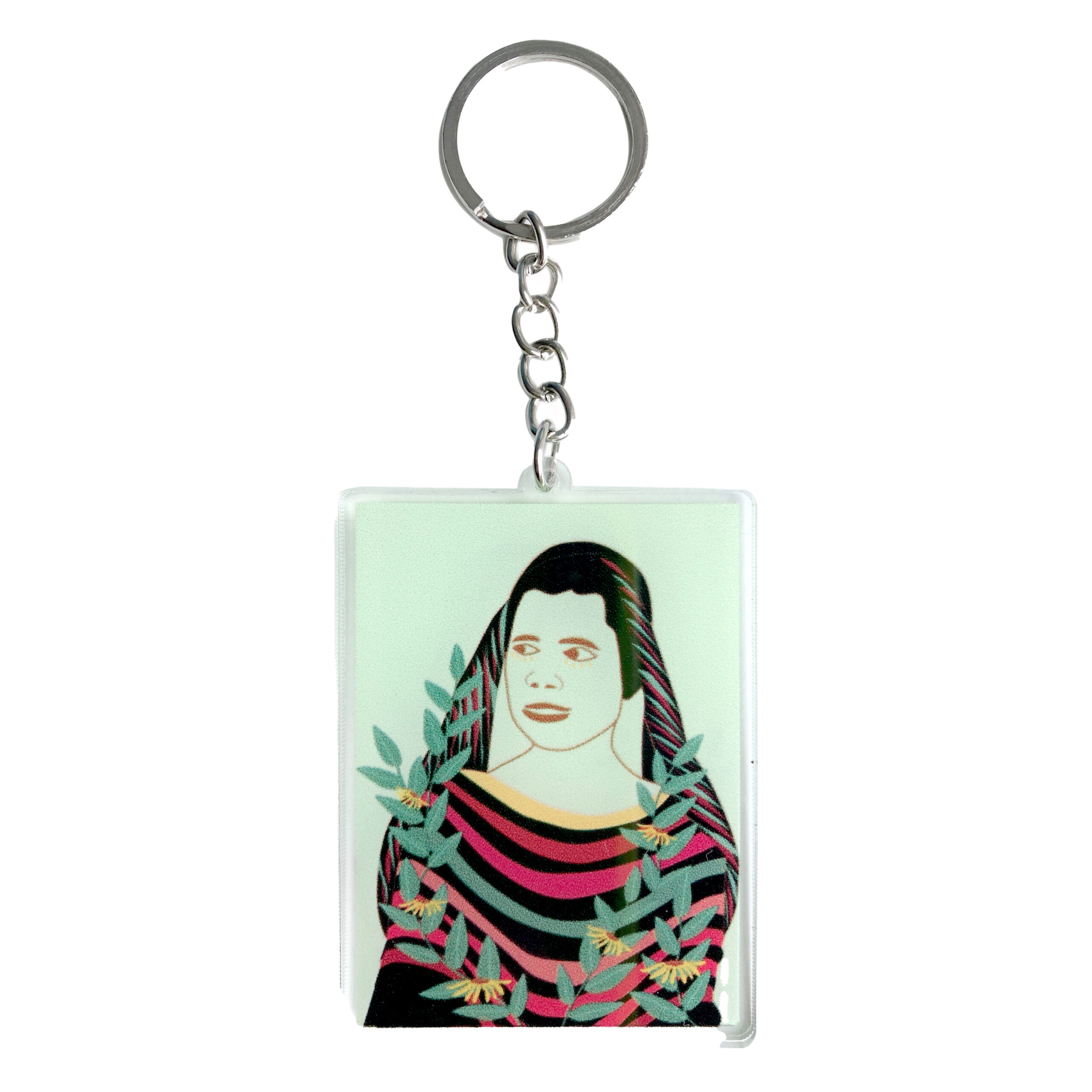 Sleutelhanger vrouw met Noken